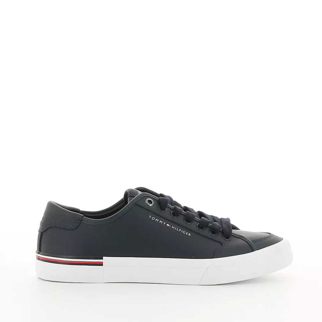 Image (2) de la chaussures Tommy Hilfiger - Baskets Bleu en Cuir