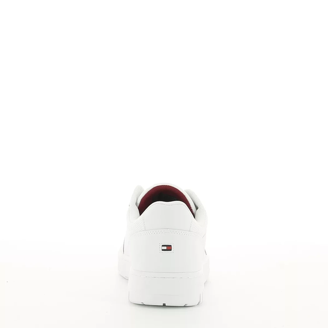 Image (3) de la chaussures Tommy Hilfiger - Baskets Blanc en Cuir