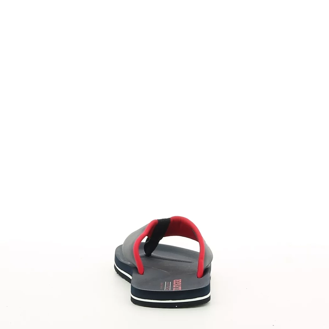 Image (3) de la chaussures Tommy Hilfiger - Mules et Sabots Bleu en Textile