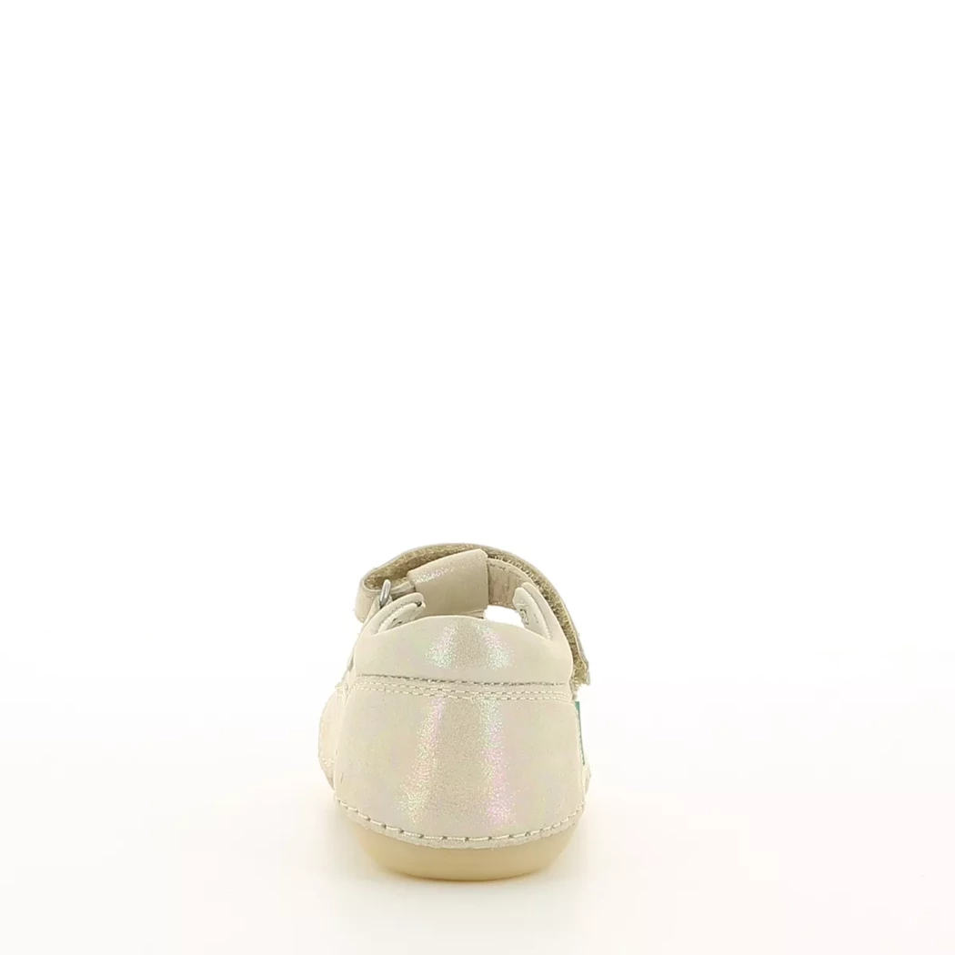 Image (3) de la chaussures Kickers - Bottines ouvertes Beige en Cuir nubuck