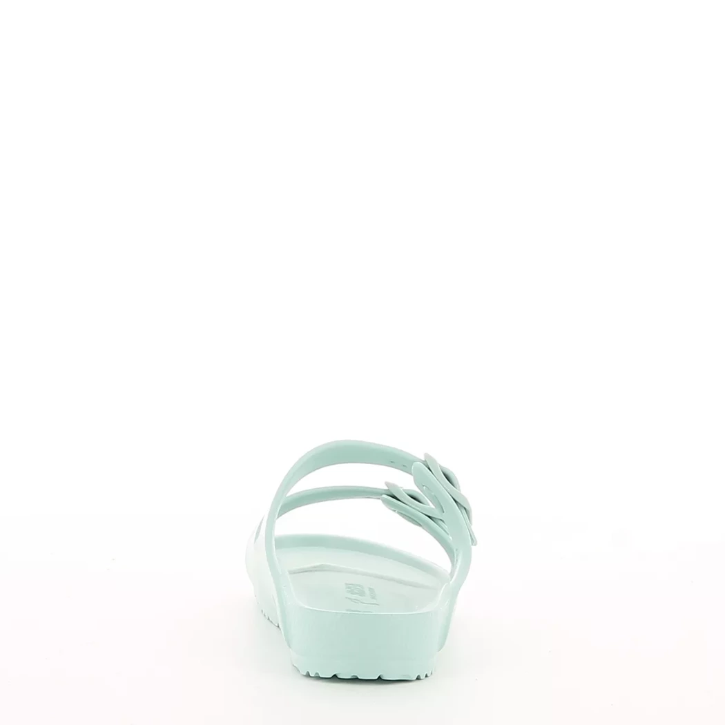 Image (3) de la chaussures Birkenstock - Mules et Sabots Vert en Caoutchouc