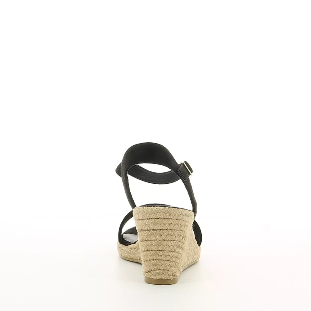 Image (3) de la chaussures Tamaris - Sandales et Nu-Pieds Noir en Cuir synthétique