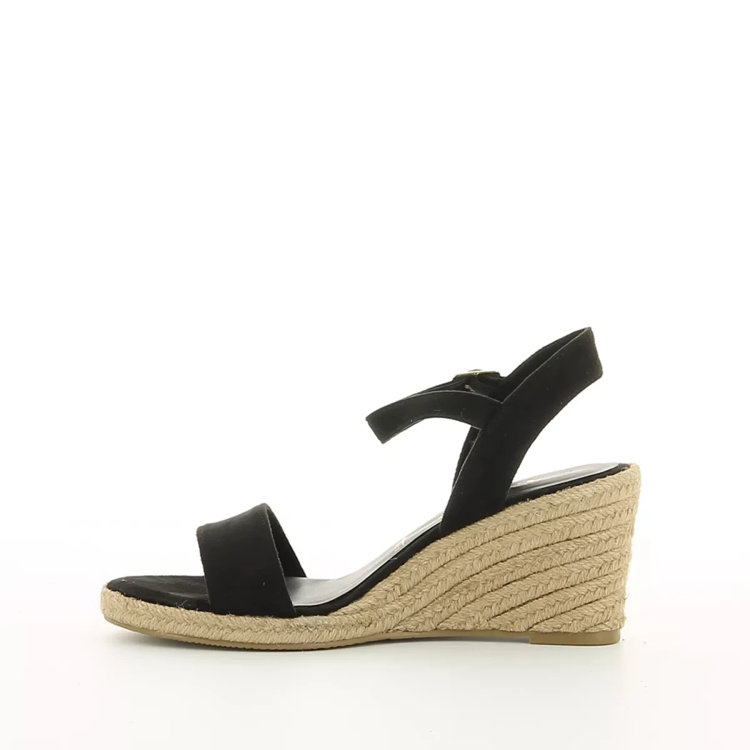 Image (4) de la chaussures Tamaris - Sandales et Nu-Pieds Noir en Cuir synthétique