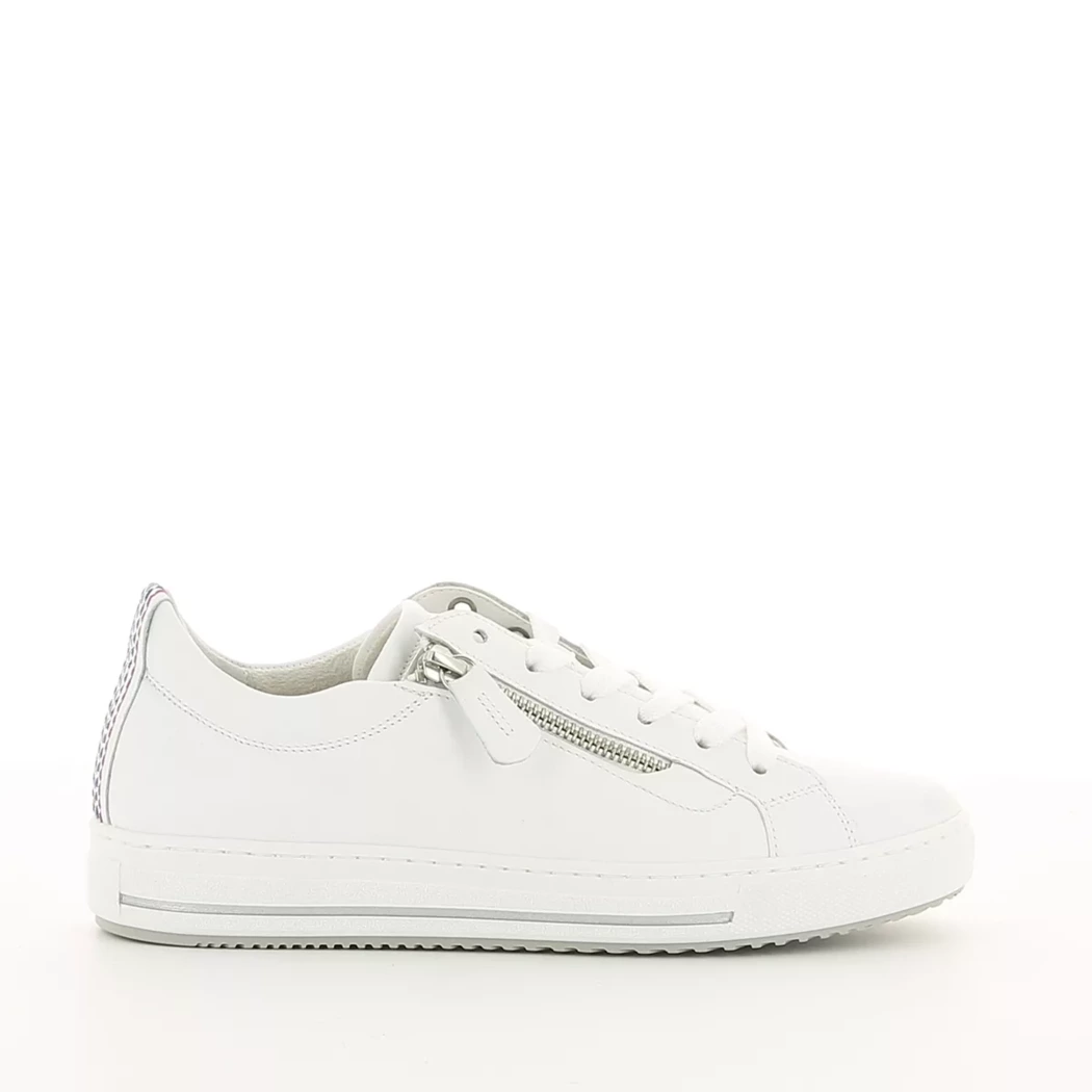 Image (2) de la chaussures Gabor - Baskets Blanc en Cuir