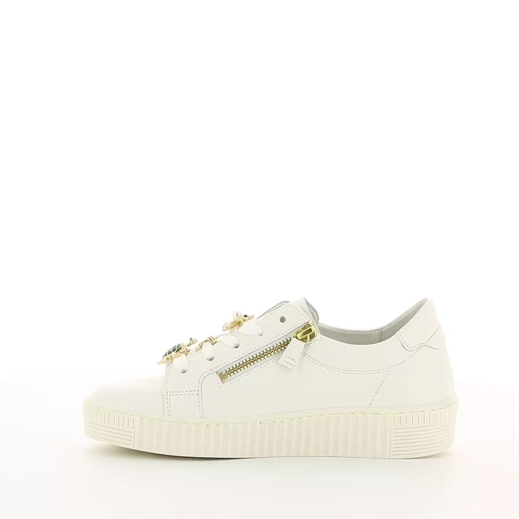 Image (4) de la chaussures Gabor - Baskets Blanc en Cuir