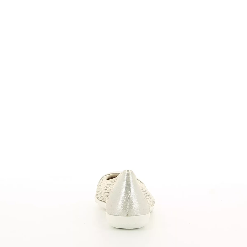 Image (3) de la chaussures Caprice - Ballerines Or / Bronze / Platine en Cuir nubuck