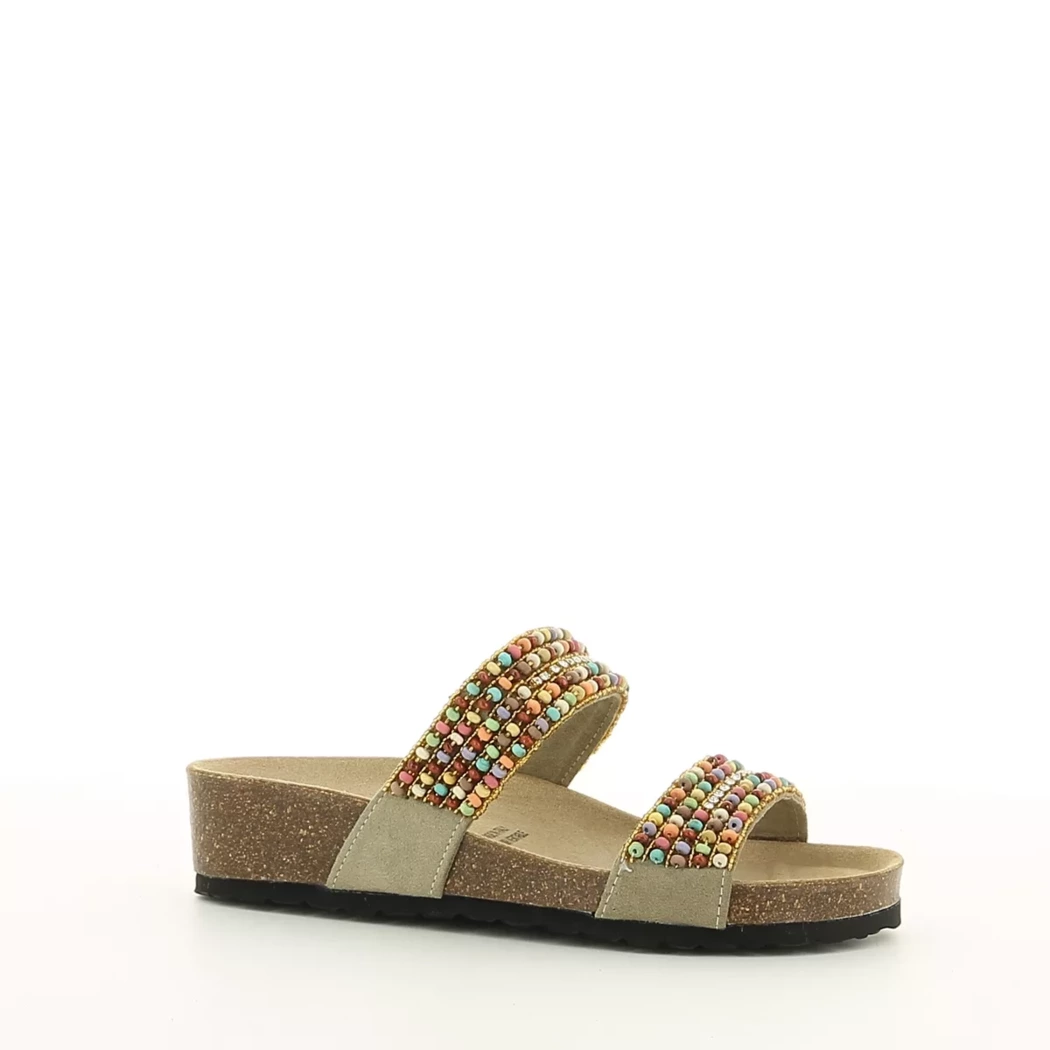 Image (1) de la chaussures Bio Divina - Mules et Sabots Multicolore en Textile