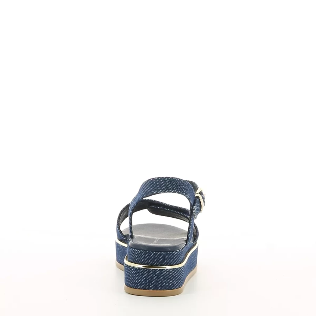 Image (3) de la chaussures Tommy Hilfiger - Sandales et Nu-Pieds Bleu en Textile
