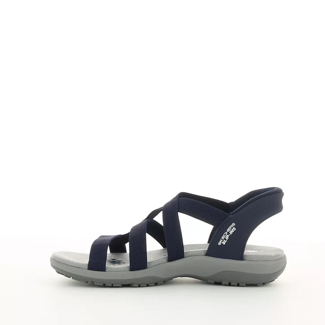 Image (4) de la chaussures Skechers - Sandales et Nu-Pieds Bleu en Textile