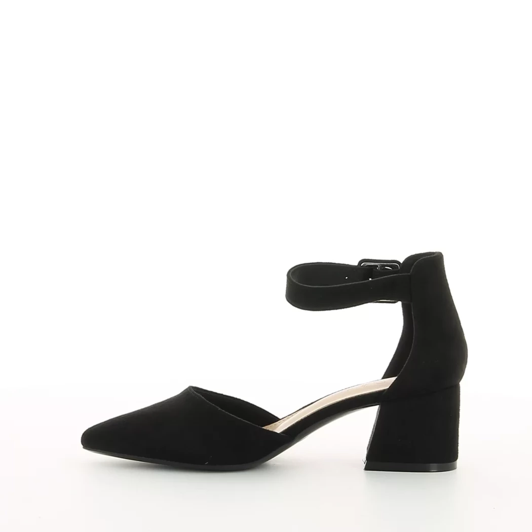 Image (4) de la chaussures Pretty Stories - Escarpins Noir en Cuir synthétique