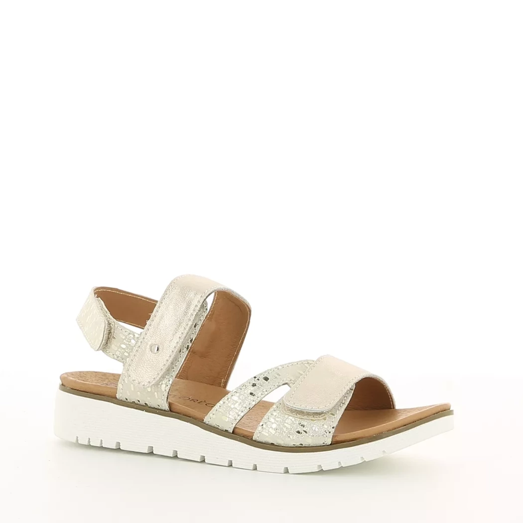 Image (1) de la chaussures Florège - Sandales et Nu-Pieds Or / Bronze / Platine en Cuir