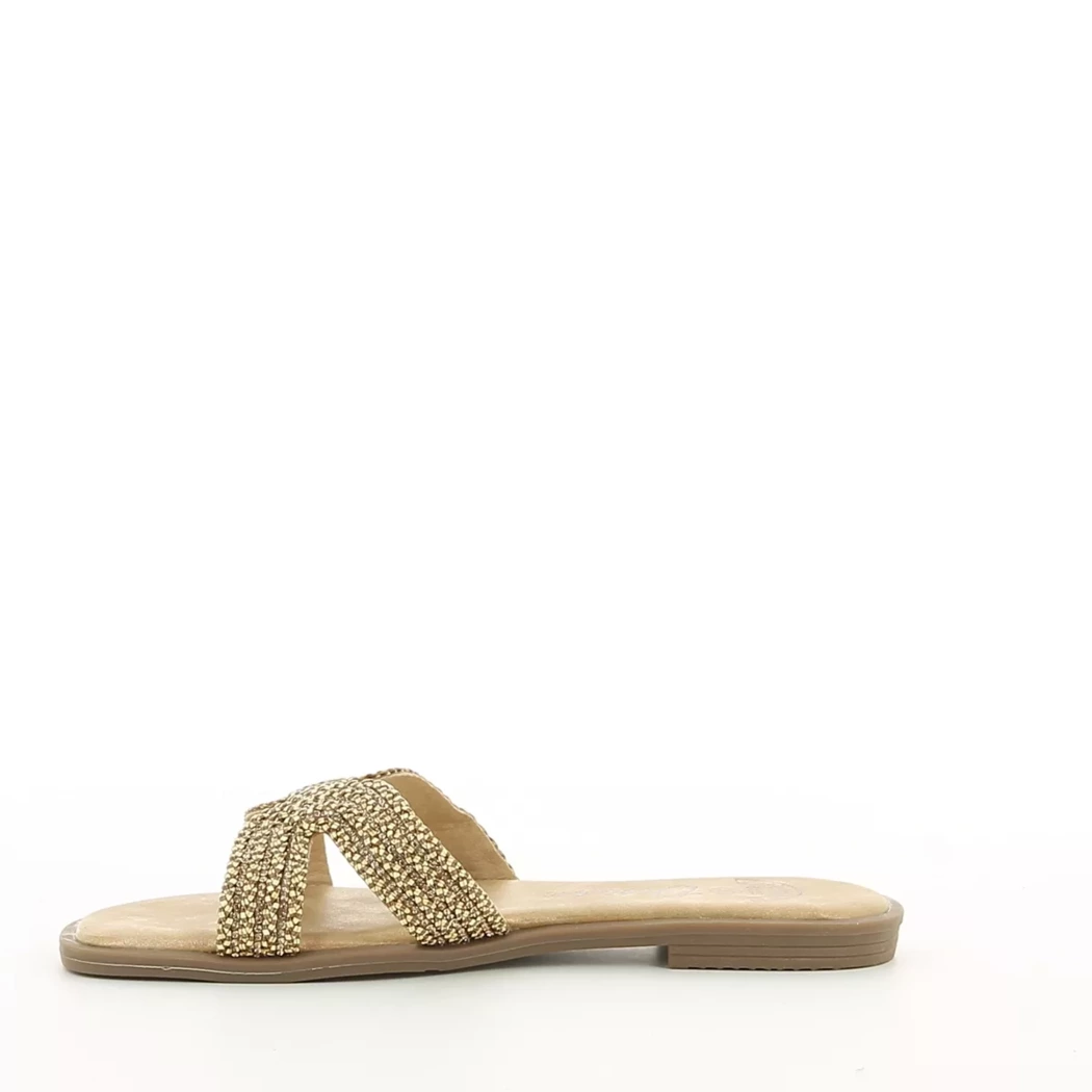 Image (4) de la chaussures Divina - Mules et Sabots Or / Bronze / Platine en Cuir synthétique