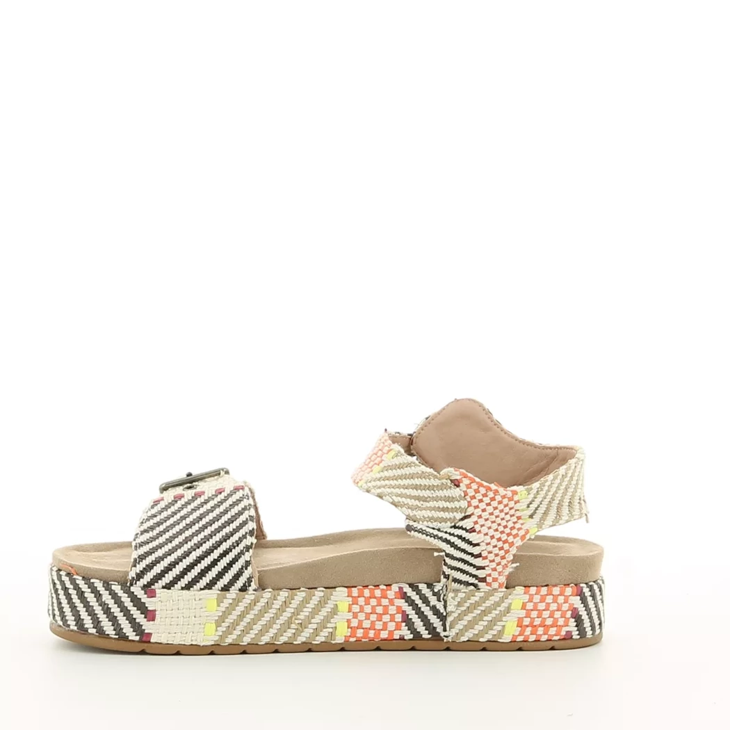 Image (4) de la chaussures Refresh - Sandales et Nu-Pieds Multicolore en Textile