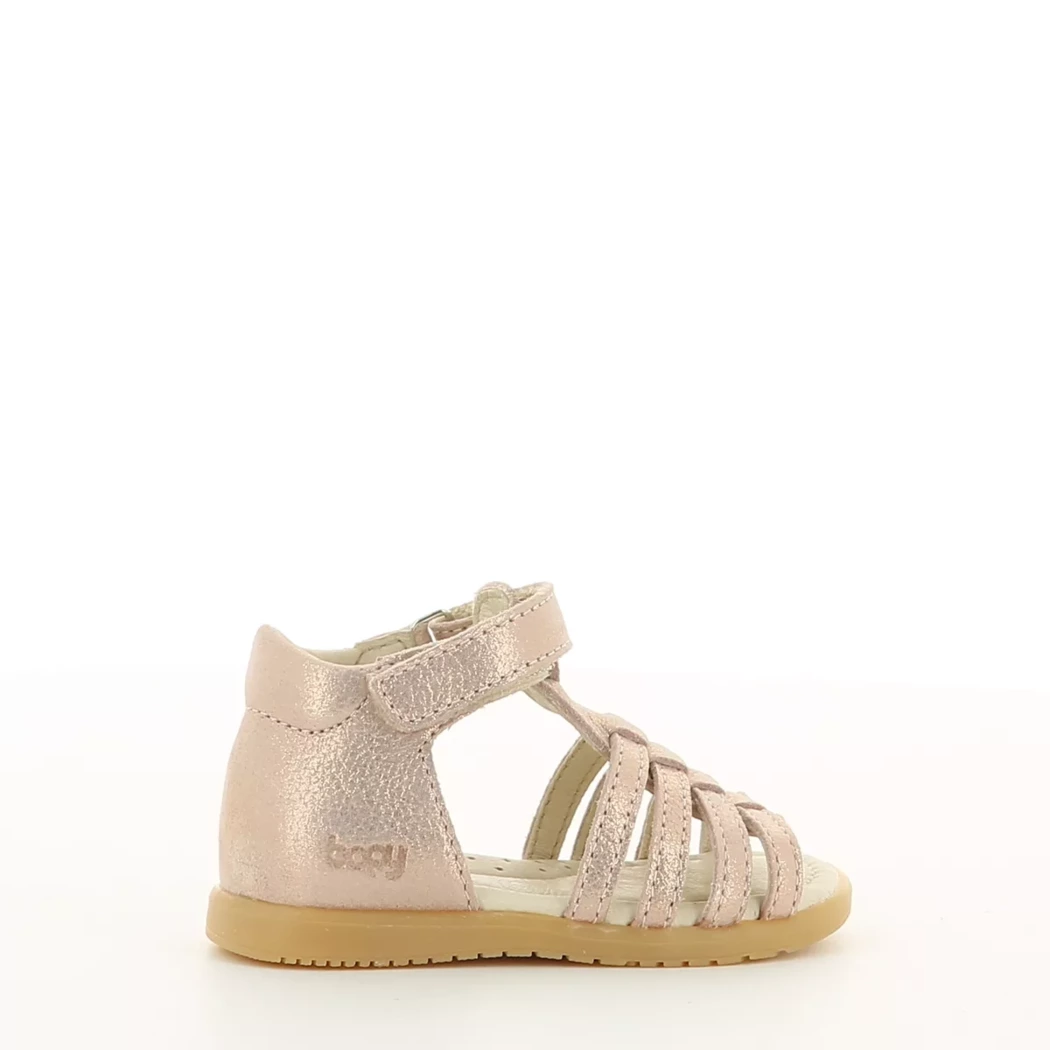 Image (2) de la chaussures Bopy - Sandales et Nu-Pieds Rose en Cuir