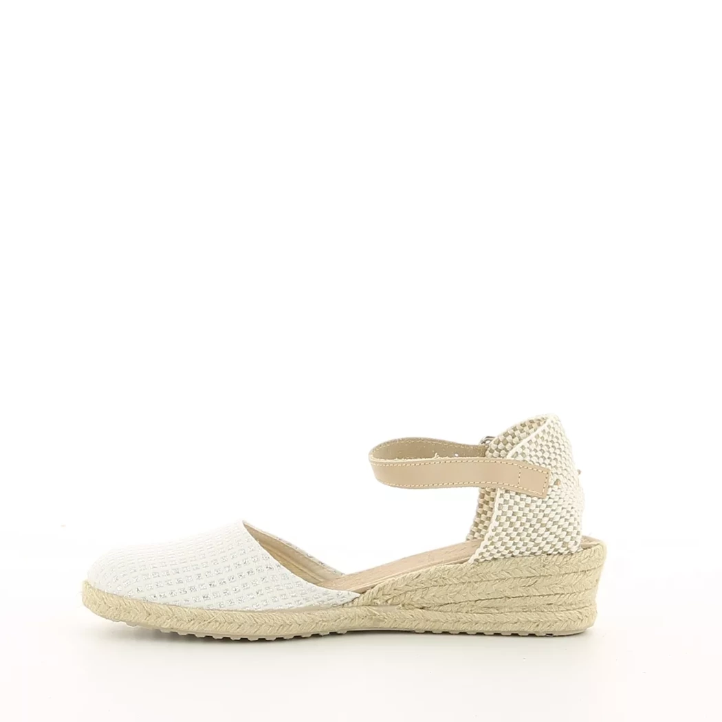 Image (4) de la chaussures Divina - Escarpins Blanc en Textile