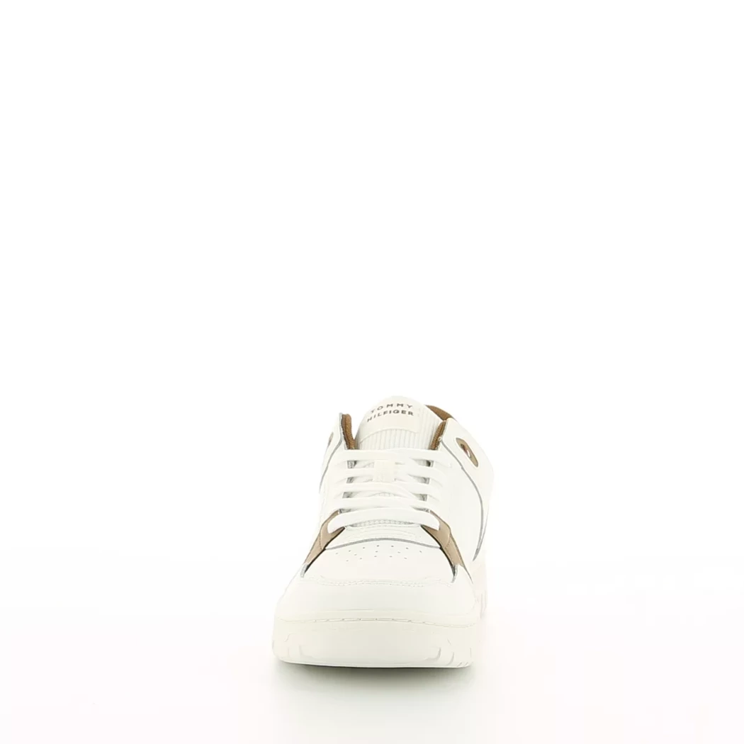 Image (5) de la chaussures Tommy Hilfiger - Baskets Blanc en Cuir