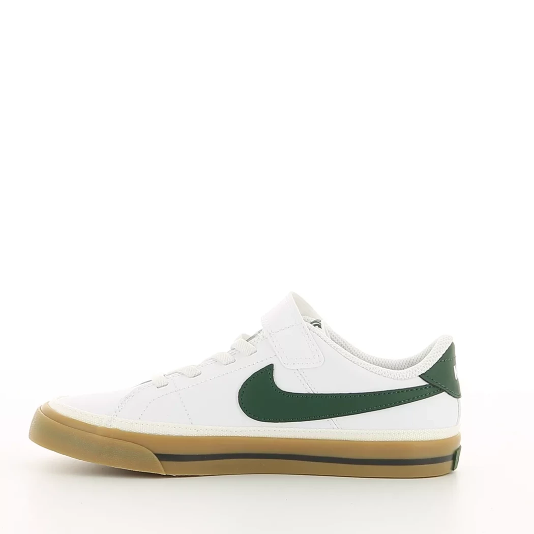 Image (4) de la chaussures Nike - Baskets Blanc en Cuir synthétique