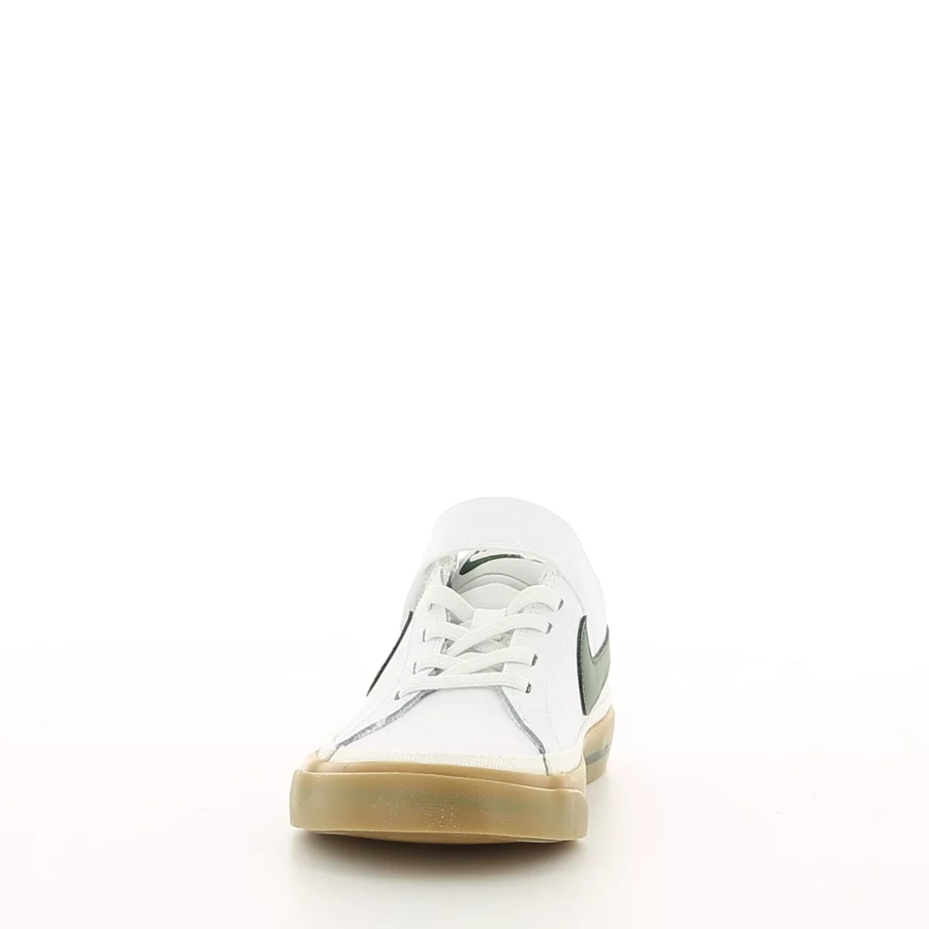 Image (5) de la chaussures Nike - Baskets Blanc en Cuir synthétique