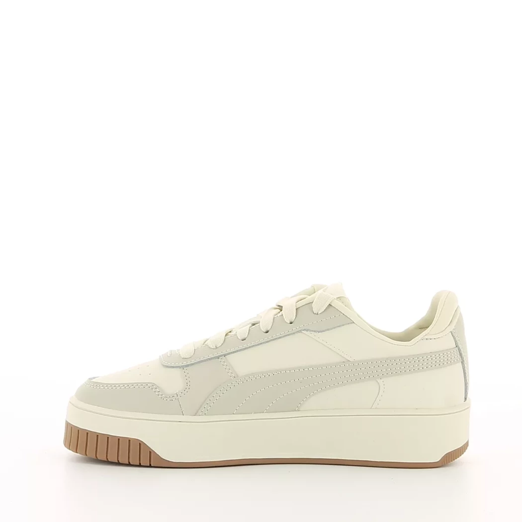 Image (4) de la chaussures Puma - Baskets Beige en Cuir synthétique