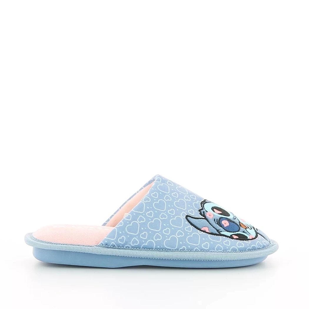 Image (2) de la chaussures Stitch - Pantoufles et Chaussons Bleu en Textile