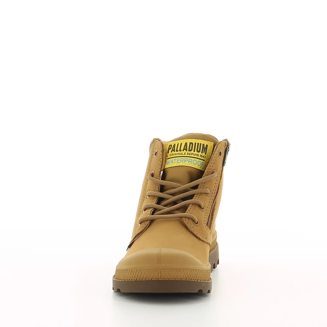 Image (5) de la chaussures Palladium - Bottines Cuir naturel / Cognac en Cuir nubuck