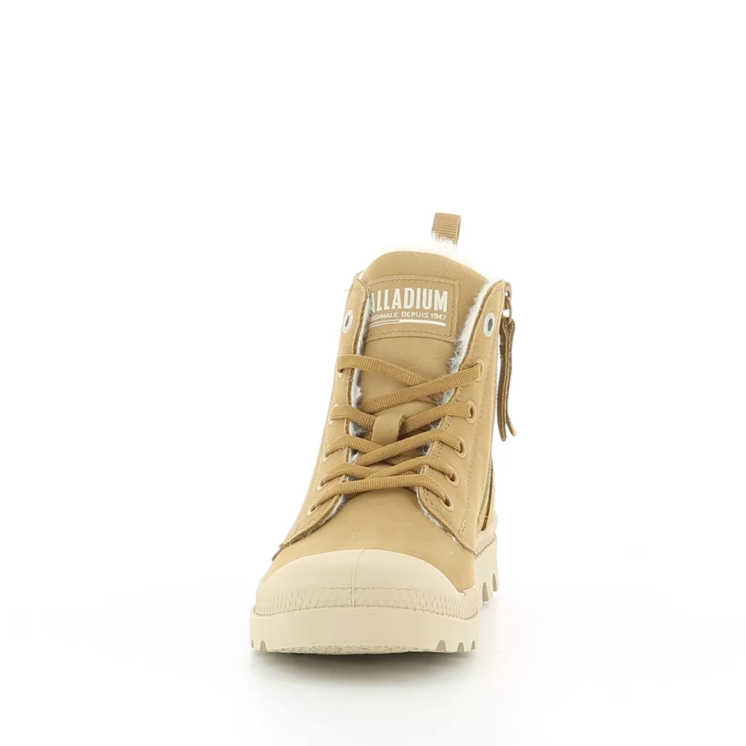 Image (5) de la chaussures Palladium - Bottines Cuir naturel / Cognac en Cuir nubuck