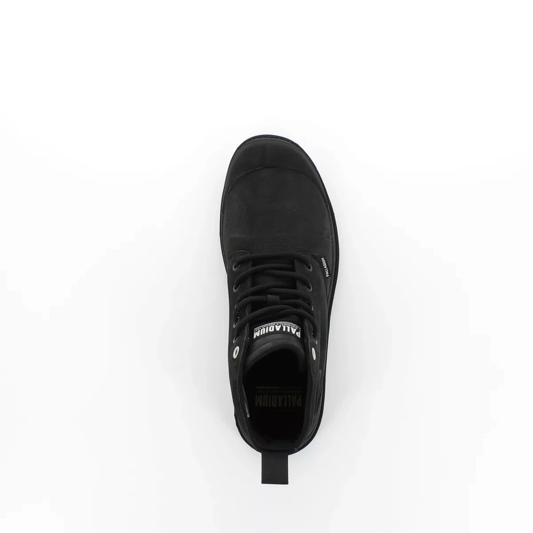 Image (6) de la chaussures Palladium - Bottines Noir en Cuir nubuck