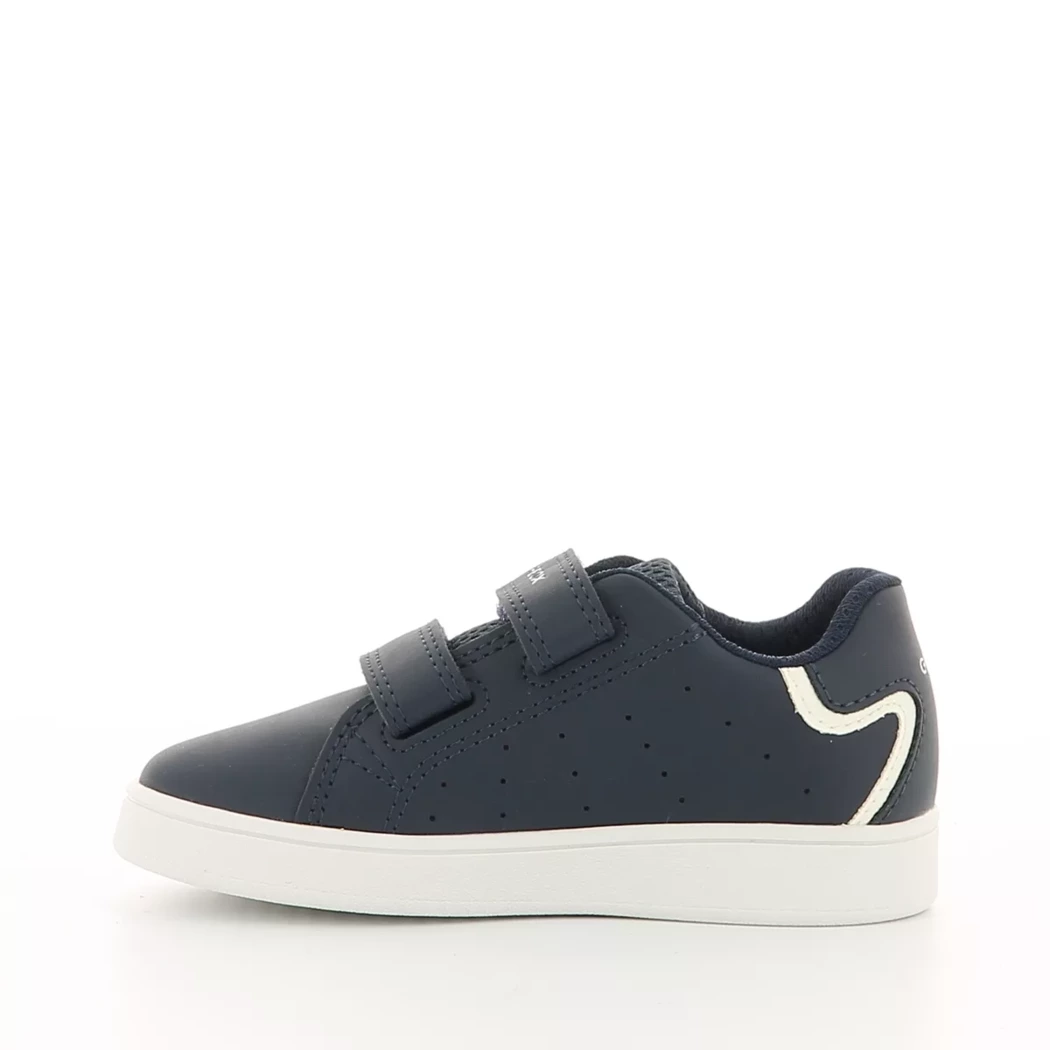 Image (4) de la chaussures Geox - Baskets Bleu en Cuir synthétique