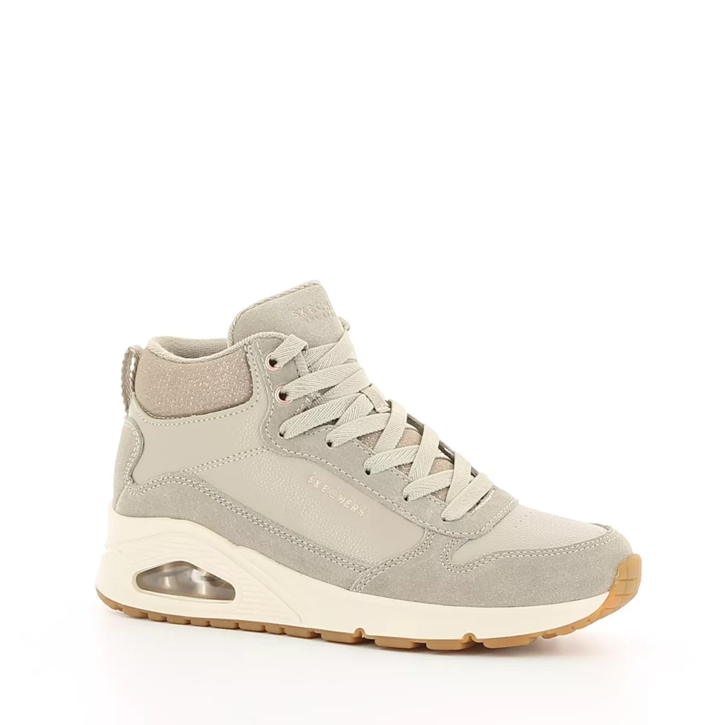 Image (1) de la chaussures Skechers - Bottines Taupe en Multi-Matières