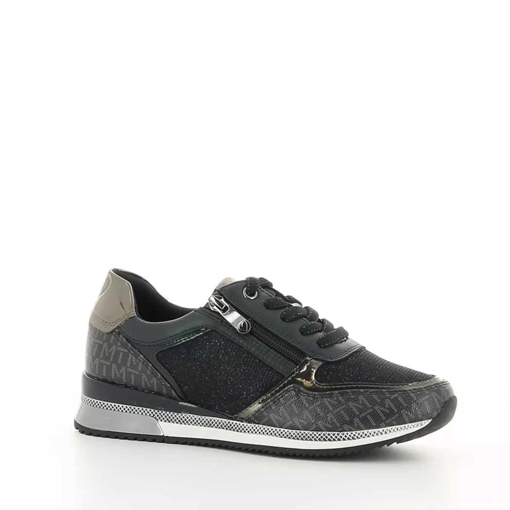 Image (1) de la chaussures Marco Tozzi - Baskets Bleu en Multi-Matières