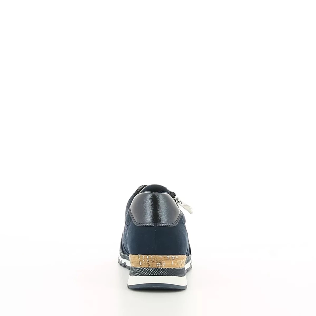 Image (3) de la chaussures Marco Tozzi - Baskets Bleu en Cuir synthétique