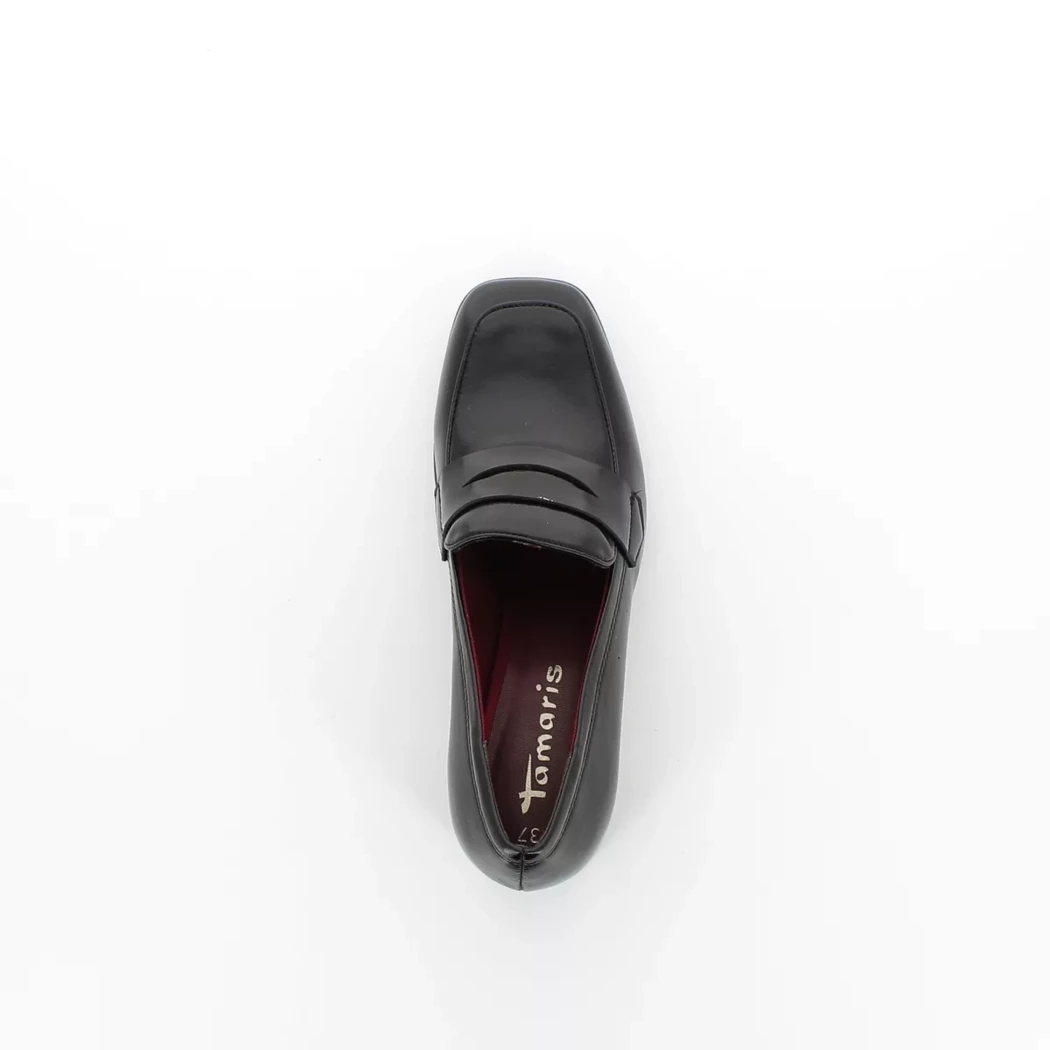 Image (6) de la chaussures Tamaris - Mocassins Noir en Cuir synthétique