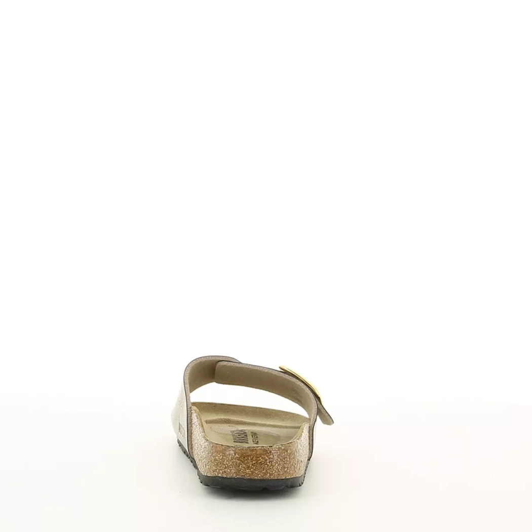 Image (3) de la chaussures Birkenstock - Mules et Sabots Taupe en Cuir synthétique