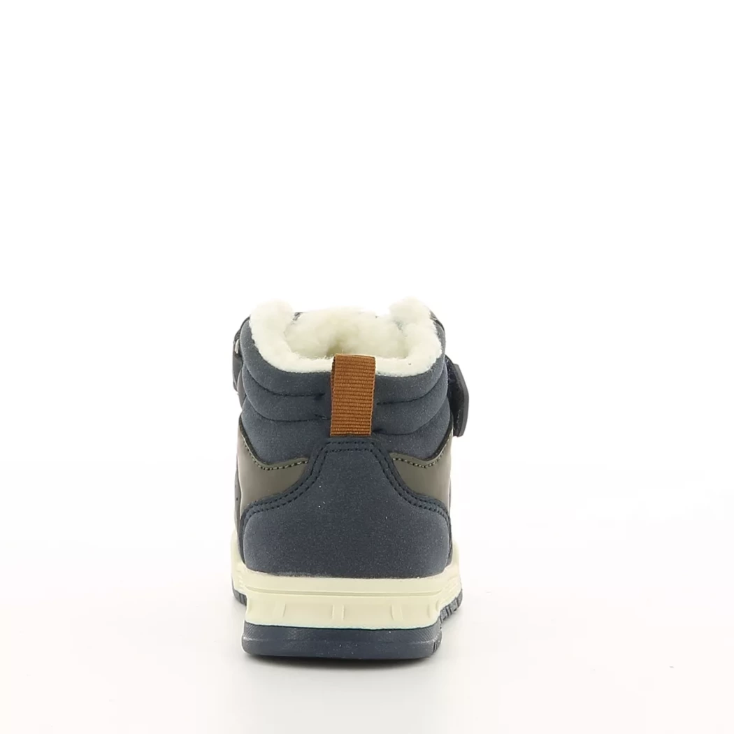 Image (3) de la chaussures Hobiz - Bottines Bleu en Cuir synthétique