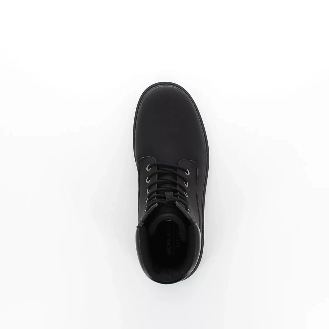 Image (6) de la chaussures Jack & Jones - Bottines Noir en Cuir synthétique