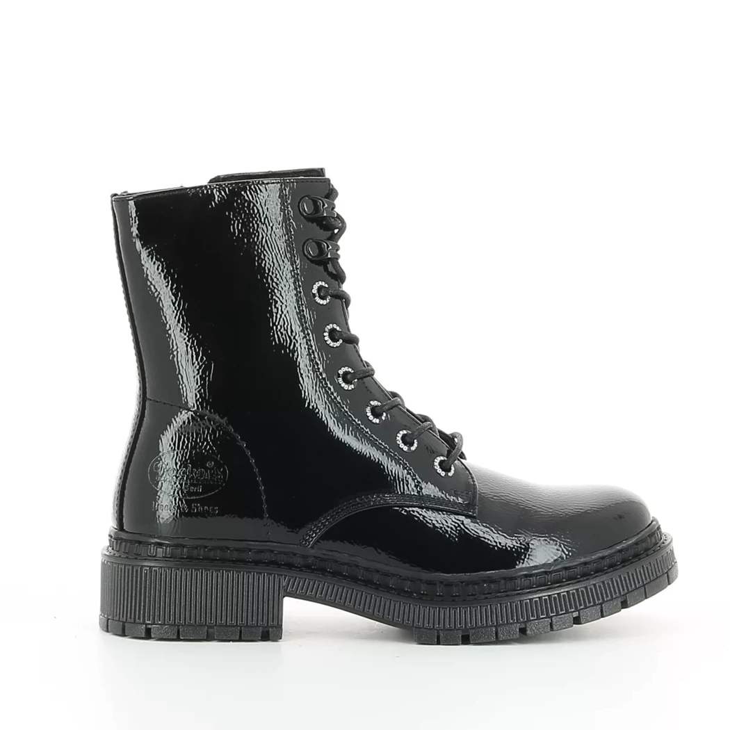 Image (2) de la chaussures Dockers - Bottines Noir en Cuir synthétique