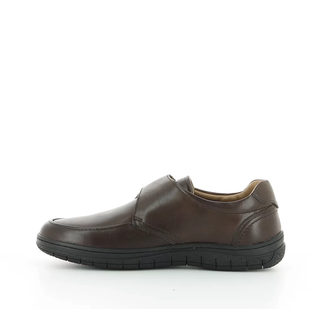 Image (4) de la chaussures Pierre Cardin Confort - Chaussures à velcro Cuir naturel / Cognac en Cuir
