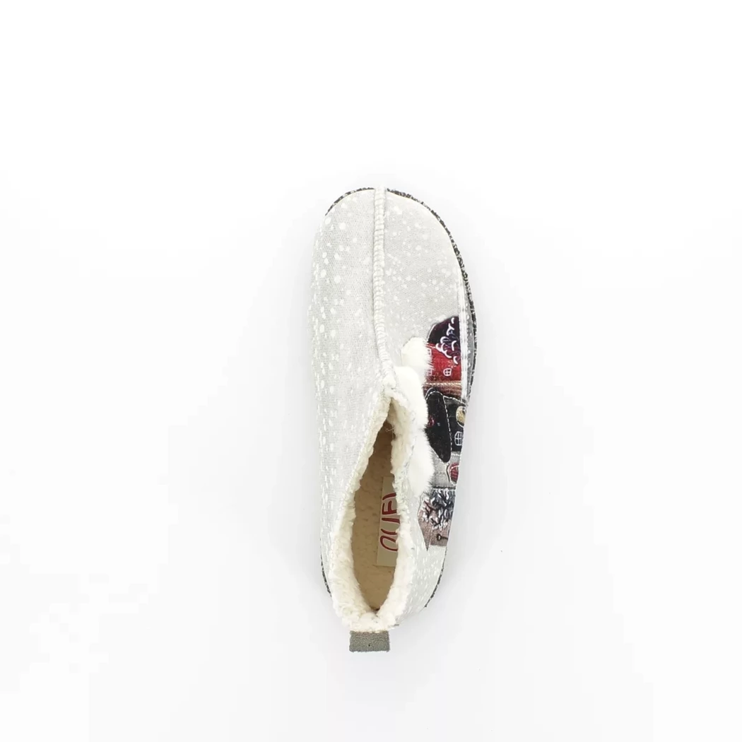 Image (6) de la chaussures OUF!... - Pantoufles et Chaussons Gris en Textile