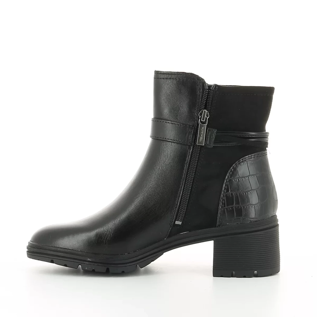 Image (4) de la chaussures Tamaris - Boots Noir en Cuir