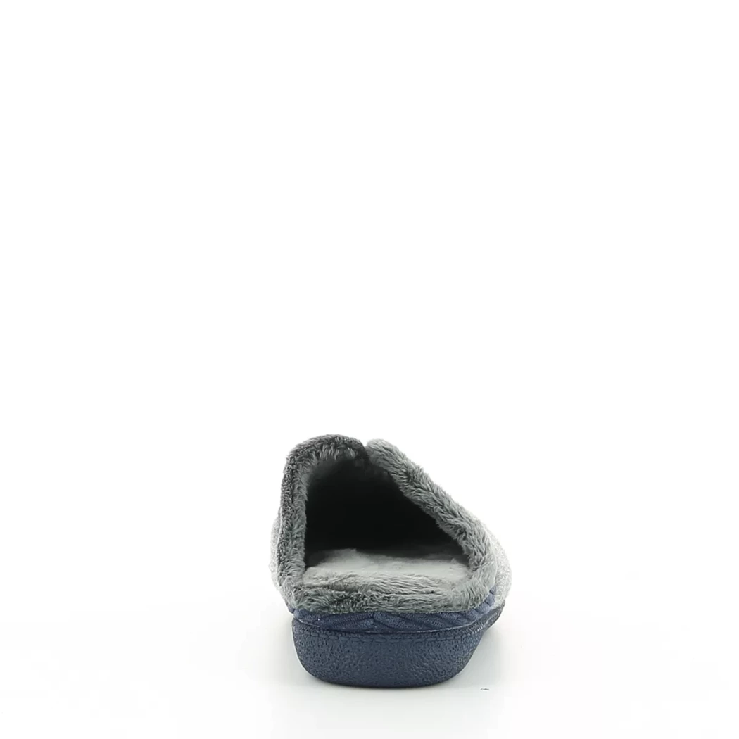 Image (3) de la chaussures Garzon - Pantoufles et Chaussons Bleu en Textile