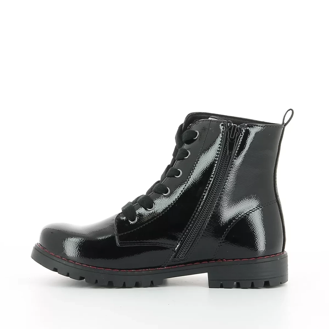 Image (4) de la chaussures Pretty Stories - Bottines Noir en Cuir synthétique