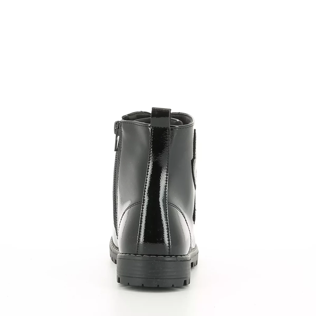 Image (3) de la chaussures Pretty Stories - Bottines Noir en Cuir synthétique