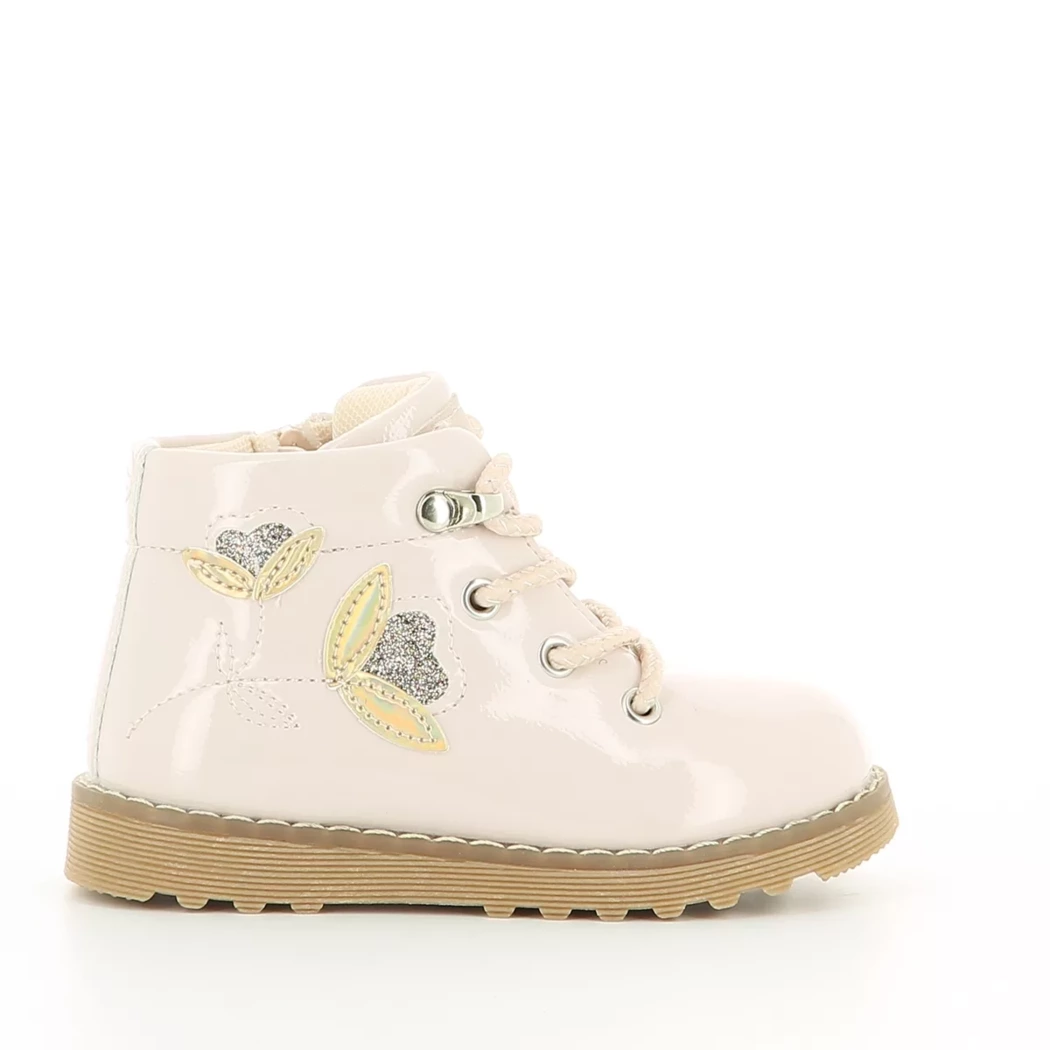 Image (2) de la chaussures Absorba - Bottines Rose en Cuir synthétique