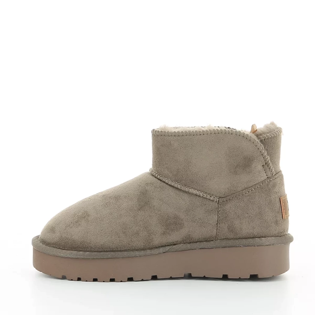 Image (4) de la chaussures Xti - Boots Taupe en Cuir synthétique