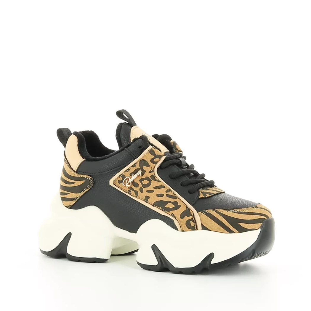 Image (1) de la chaussures Rock Away - Baskets Noir en Cuir synthétique