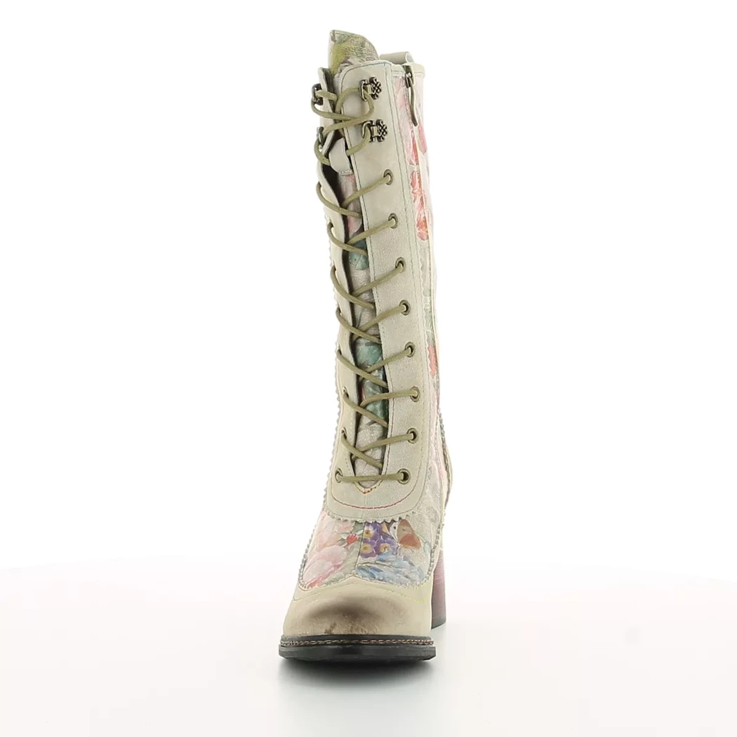 Image (5) de la chaussures Laura Vita - Bottines Beige en Multi-Matières