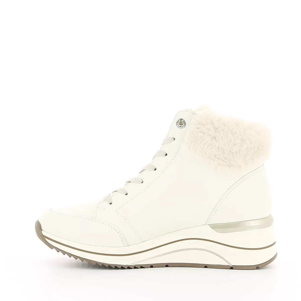Image (4) de la chaussures Remonte - Bottines Blanc en Cuir nubuck