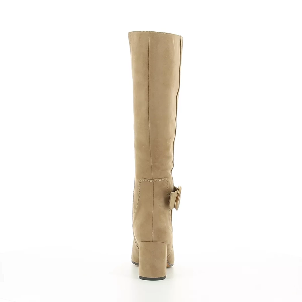 Image (3) de la chaussures Marco Tozzi - Bottes Beige en Cuir synthétique