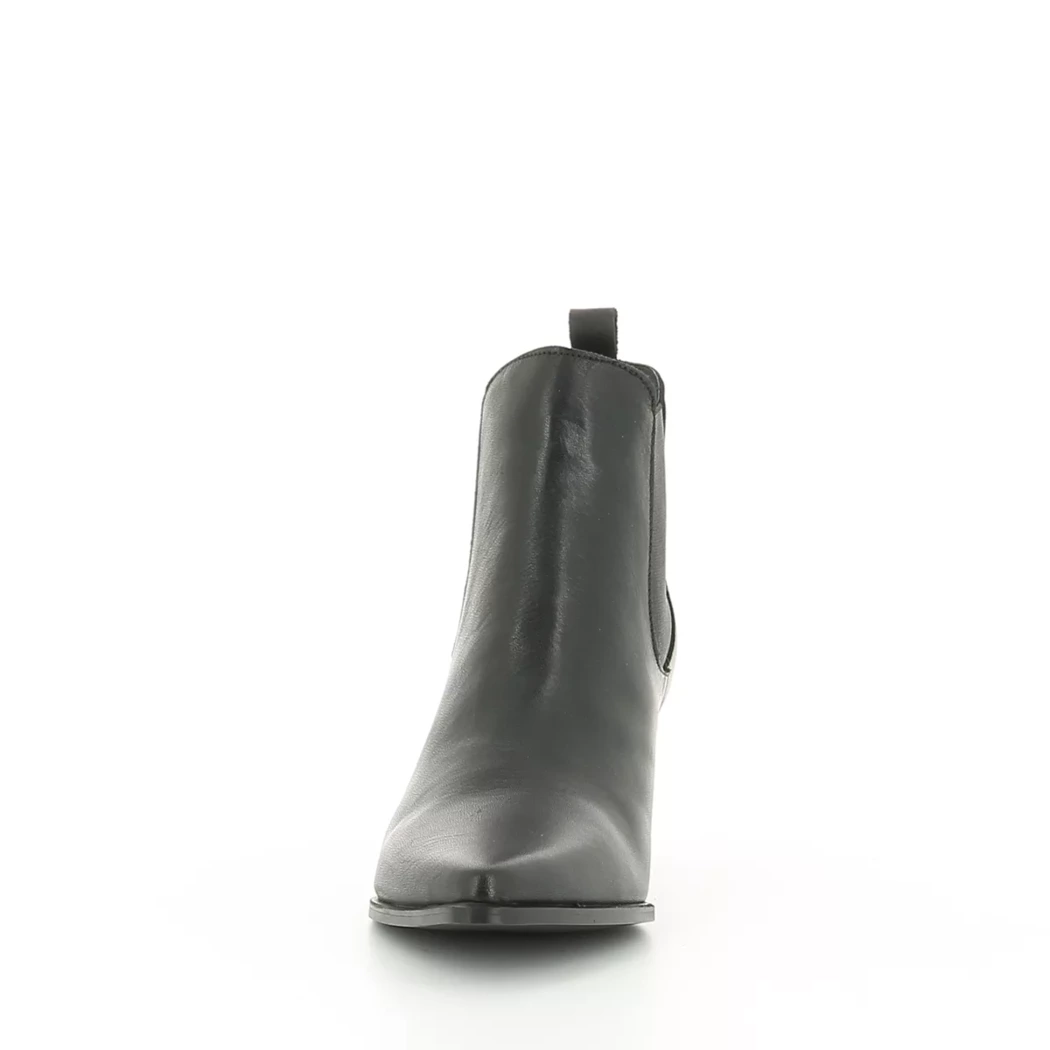 Image (5) de la chaussures Nuit Platine - Boots Noir en Cuir