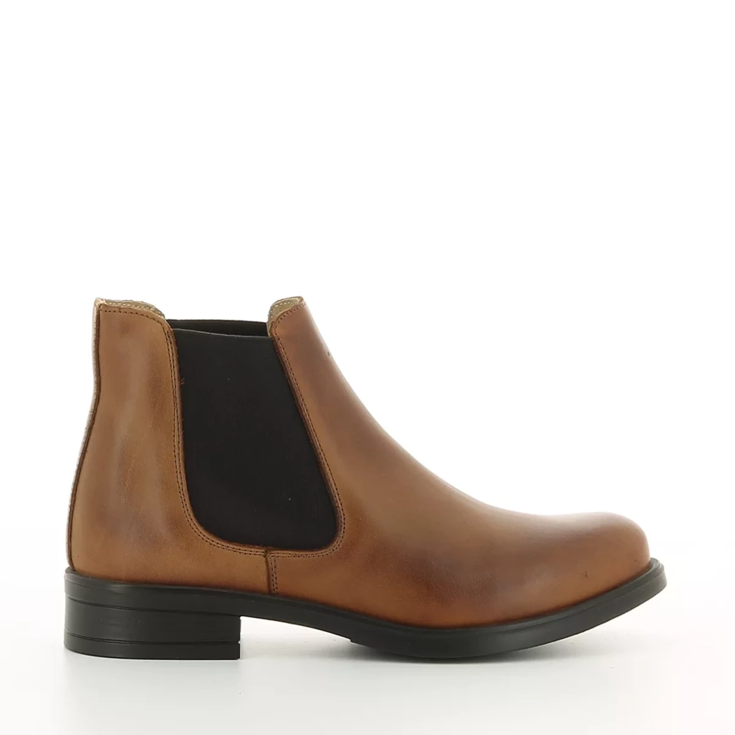 Image (2) de la chaussures Simplement B - Boots Cuir naturel / Cognac en Cuir